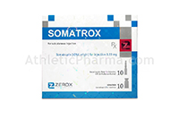 Somatrox 10IU (Zerox) упаковка 10 флаконов